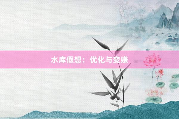 水库假想：优化与变嫌